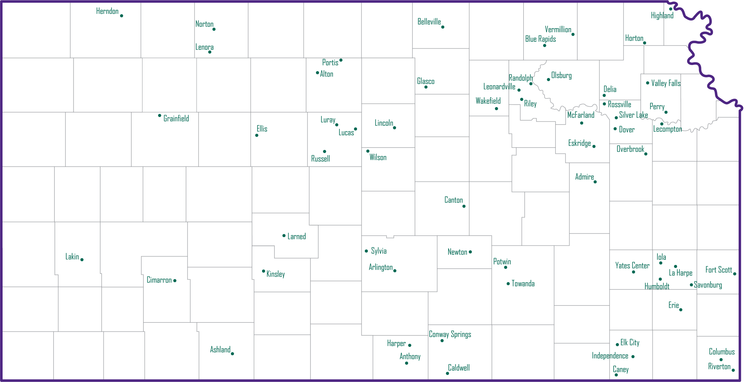 Current KCE Map